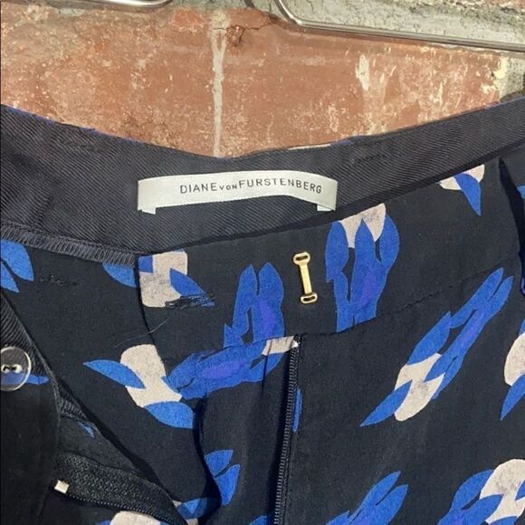 Diane Von Furstenberg Trousers in Night Clouds - Picture 3 of 9